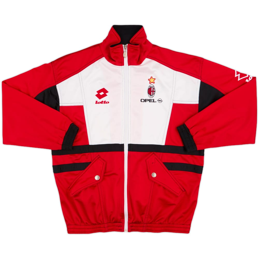 1994-95 AC Milan Lotto Track Jacket - 9/10 - (3XL.Boys)