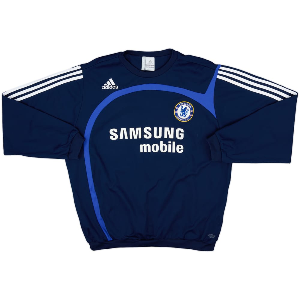 2007-08 Chelsea adidas Sweat Top - 7/10 - (XL)
