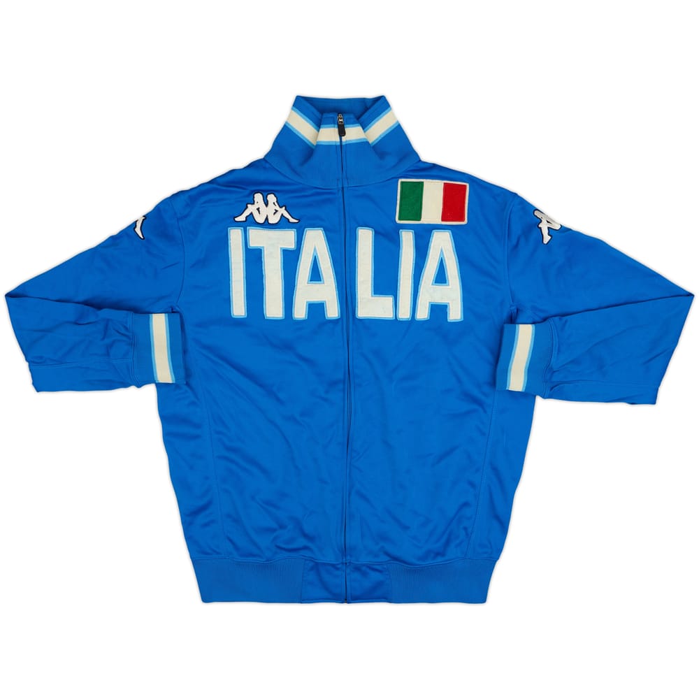 2009-10 Italy Kappa Track Jacket - 8/10 - (L)