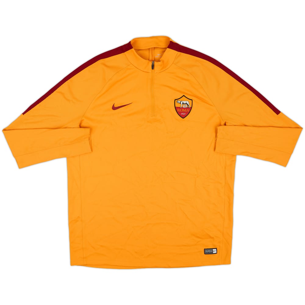 2017-18 Roma Nike 1/4 Zip Training Top - 7/10 - (XL)