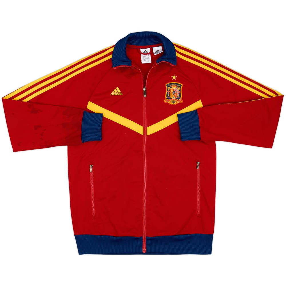 2012-13 Spain adidas Track Jacket - 8/10 - (M)