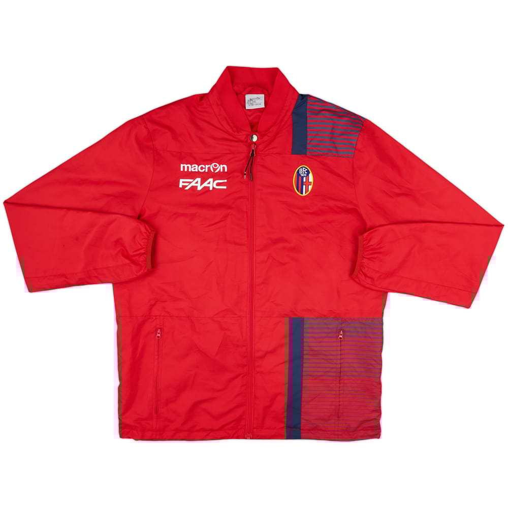 2015-16 Bologna Macron Track Jacket - 9/10 - (XL)