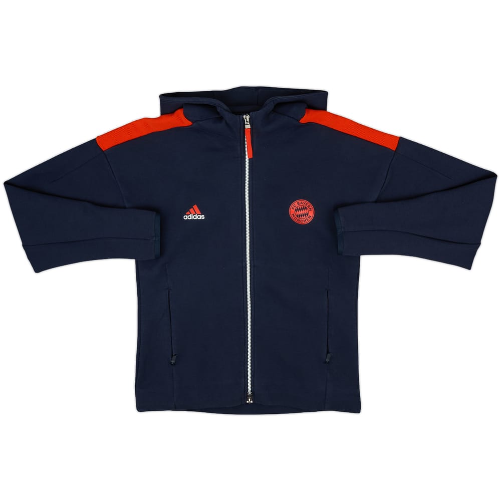 2021-22 Bayern Munich adidas Hooded Track Jacket - 9/10 - (Women's M)