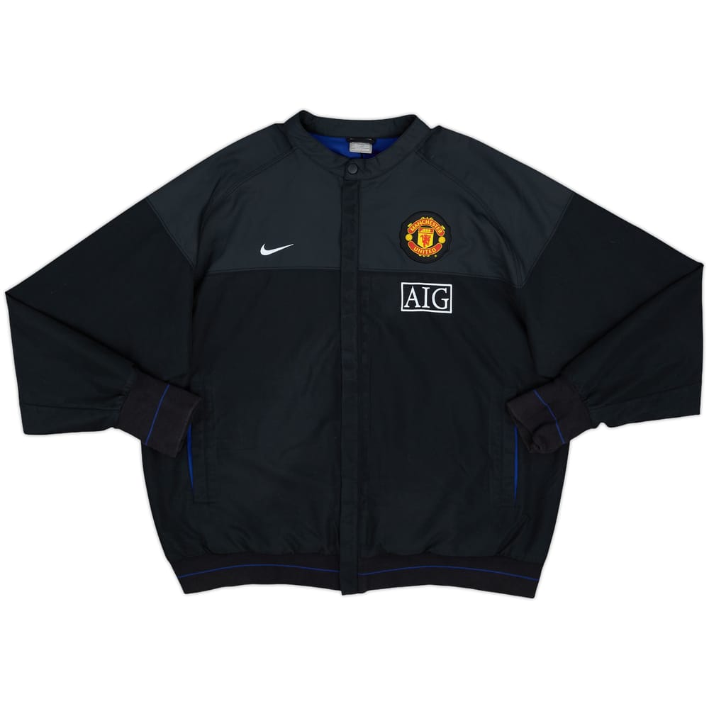 2008-09 Manchester United Nike Track Jacket - 8/10 - (XL)