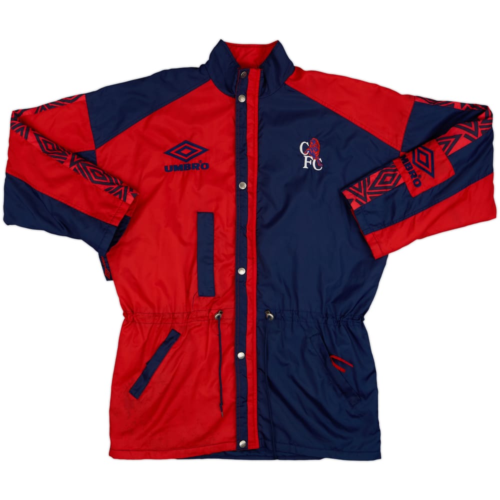 1996-97 Chelsea Umbro Padded Bench Coat - 8/10 - (XL)