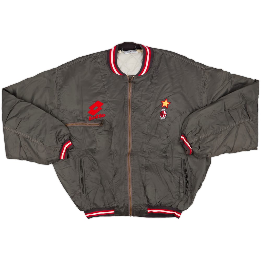 1995-96 AC Milan Lotto Padded Bomber Jacket - 9/10 - (L)