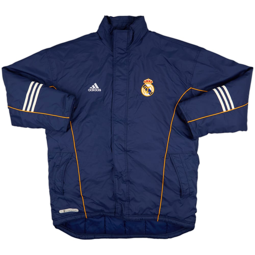 1999-00 Real Madrid adidas Padded Bench Coat - 8/10 - (XL)