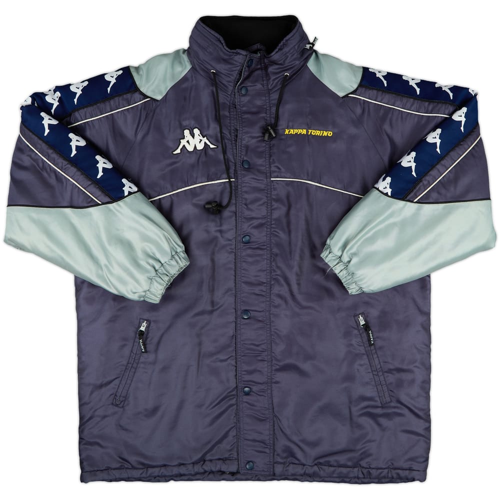 1998-00 Kappa Template Hooded Bench Coat - 5/10 - (XL)