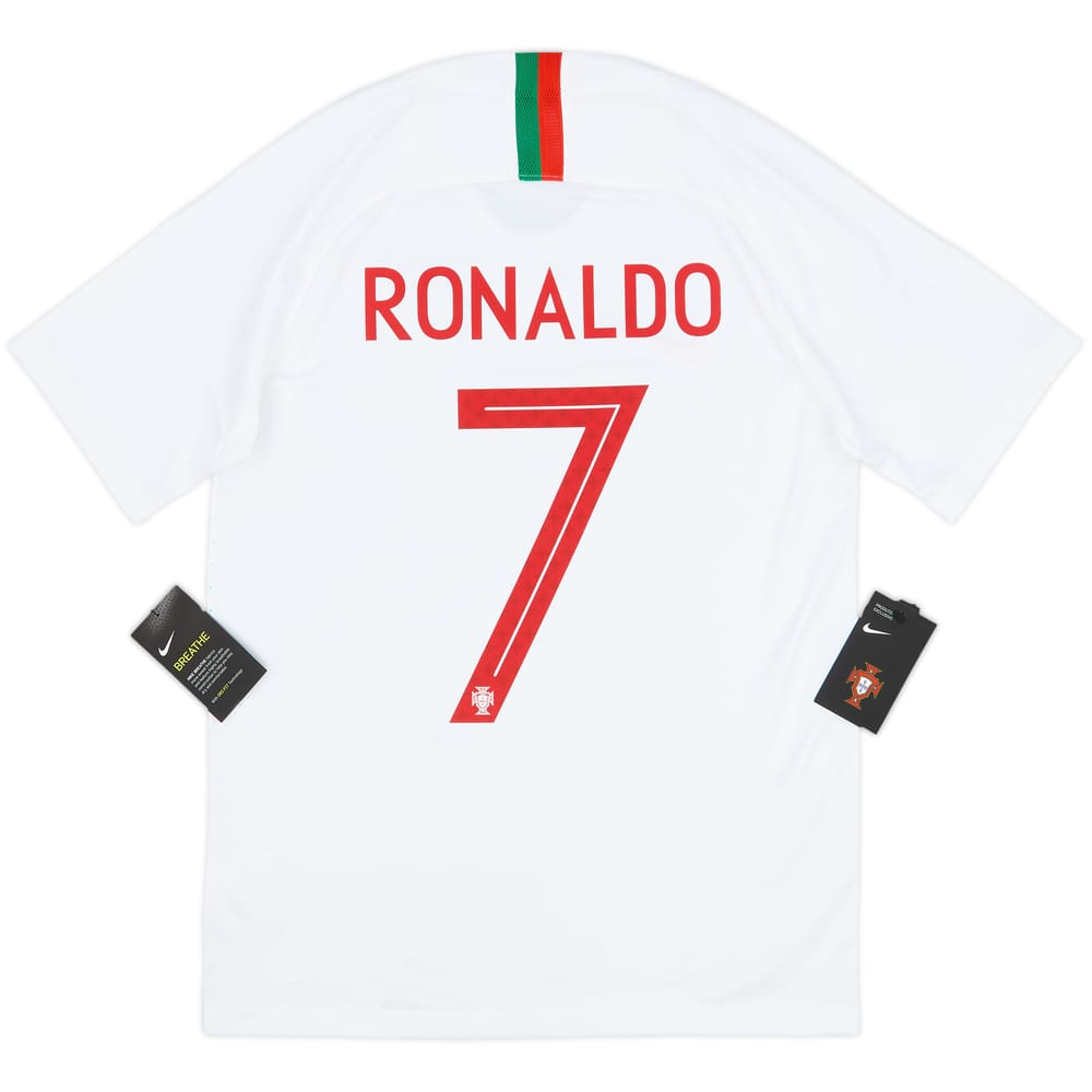 2018-19 Portugal Away Shirt Ronaldo #7 (S)