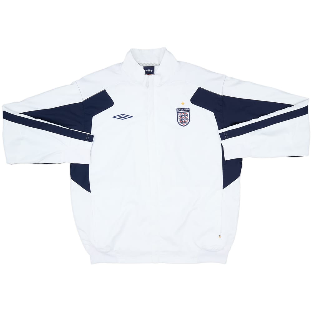 2007-08 England Umbro Track Jacket - 8/10 - (XL)