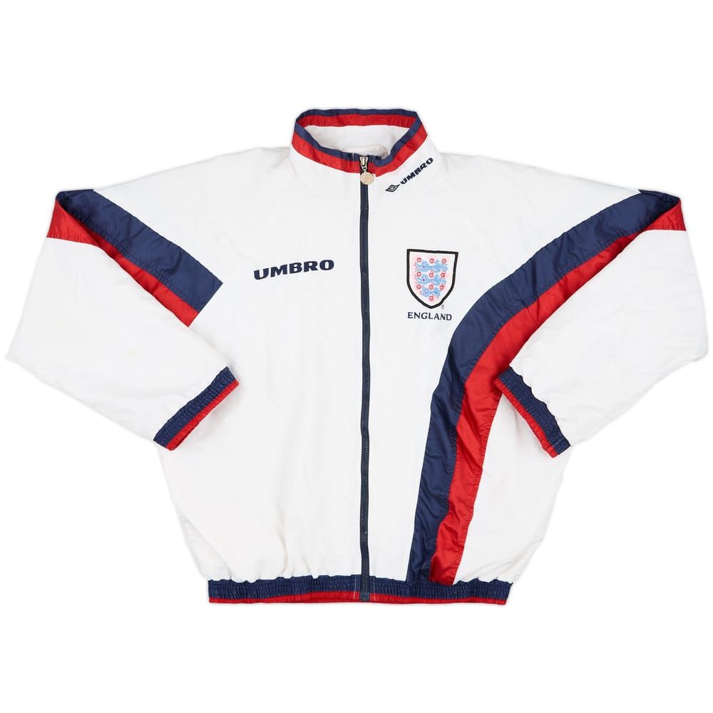1998-00 England Umbro Track Jacket - 6/10 - (S)