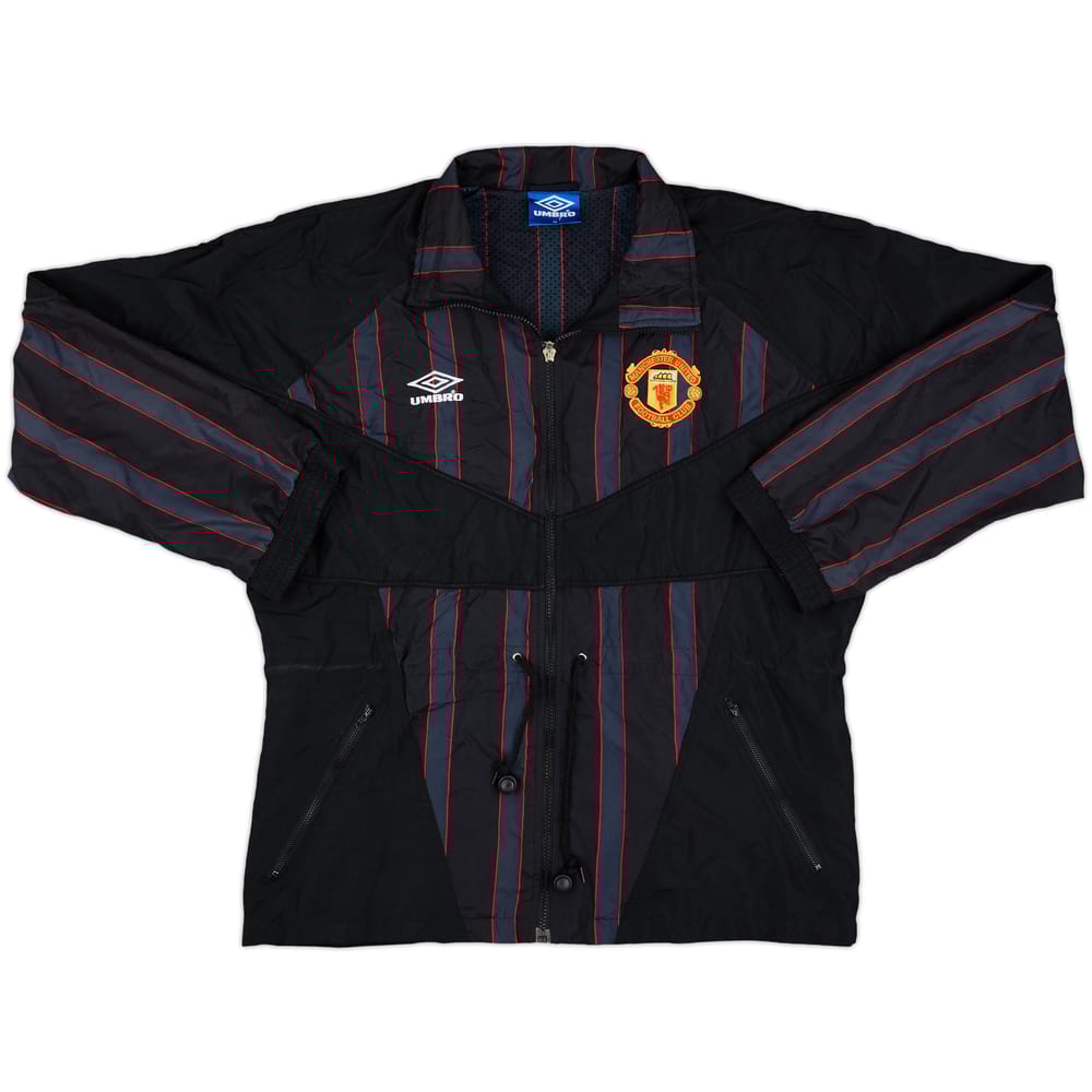 1993-94 Manchester United Umbro Track Jacket - 8/10 - (M)