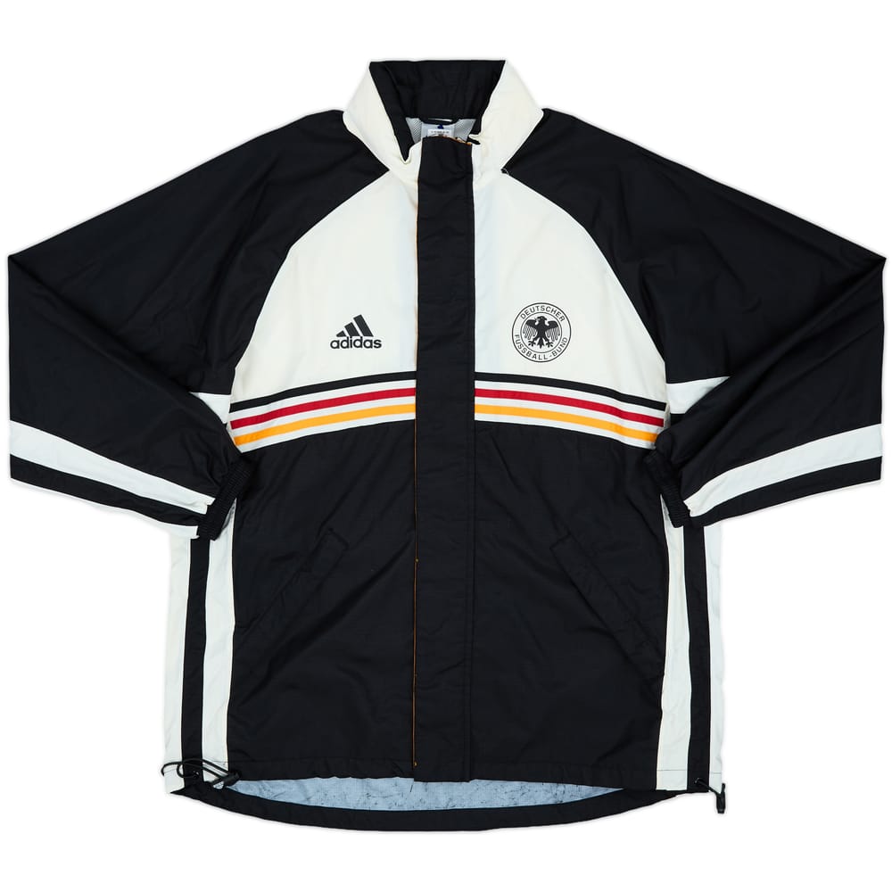1998-00 Germany adidas Hooded Rain Jacket - 8/10 - (L)