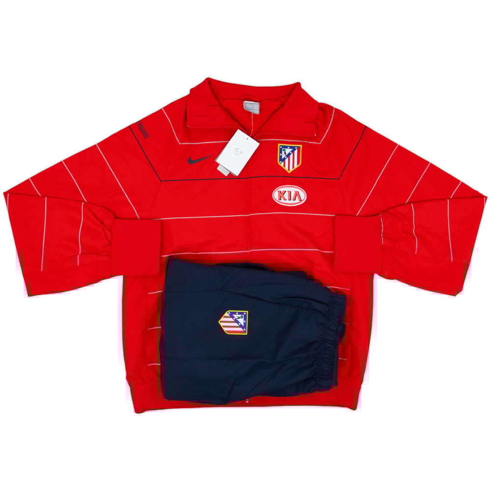 2008-09 Atletico Madrid Nike Full Tracksuit (M)
