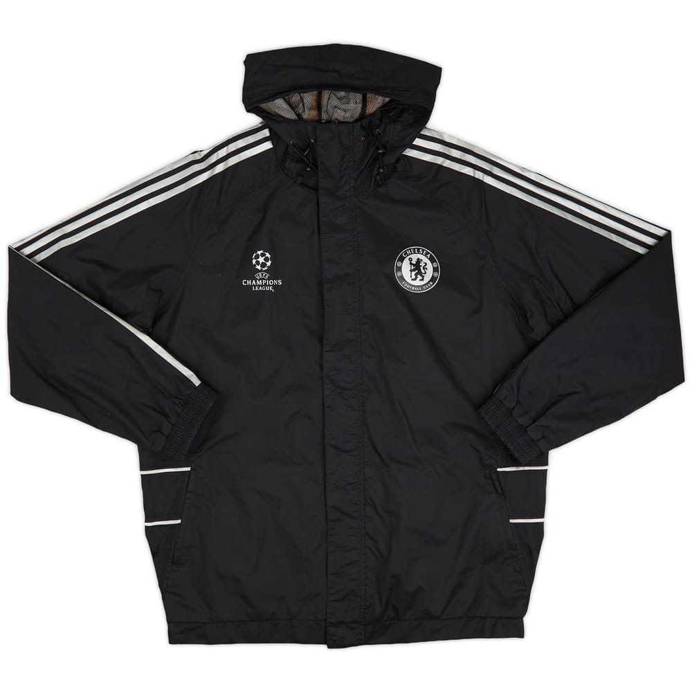 2013-14 Chelsea adidas CL Hooded Rain Jacket - 8/10 - (XL)