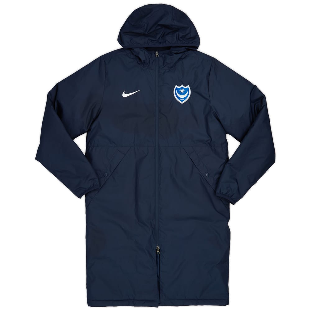 2021-22 Portsmouth Nike Padded Bench Coat - 9/10 - (M)