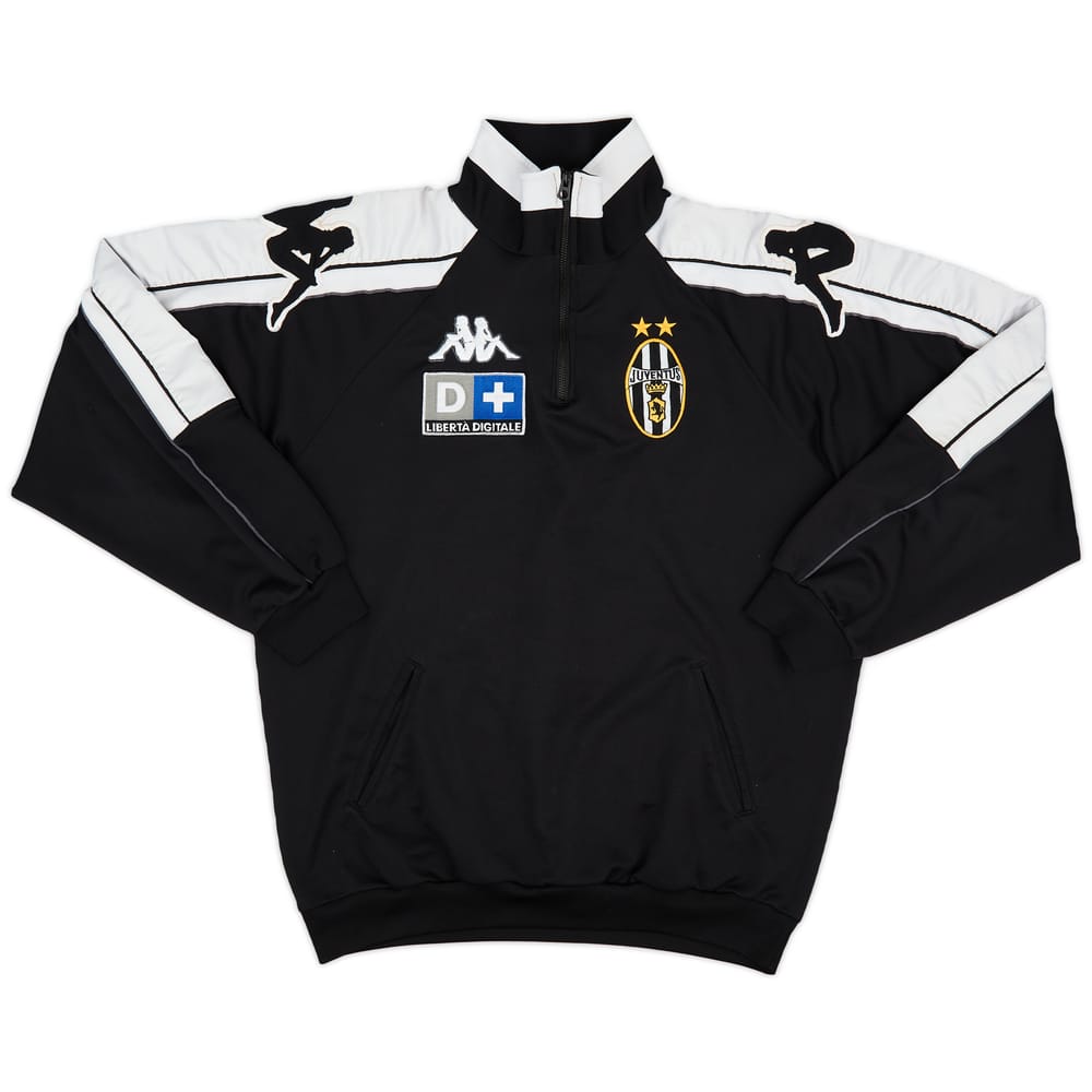 1998-99 Juventus Kappa 1/4 Zip Drill Top - 7/10 - (XL)