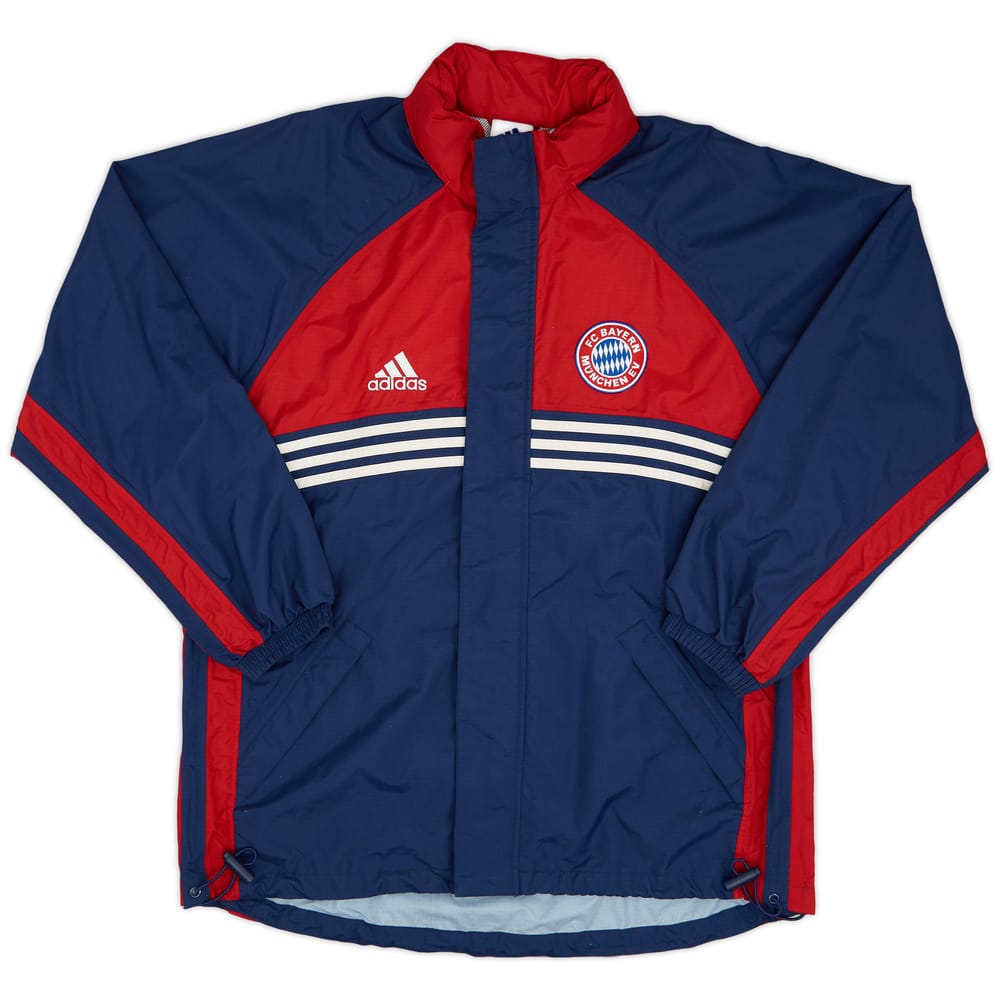 1998-00 Bayern Munich adidas Hooded Rain Jacket - 6/10 - (L)