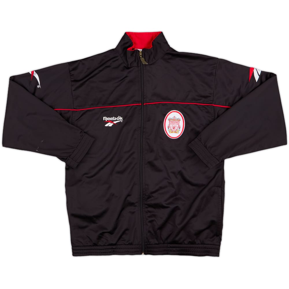 1996-98 Liverpool Reebok Track Jacket - 8/10 - (L.Boys)