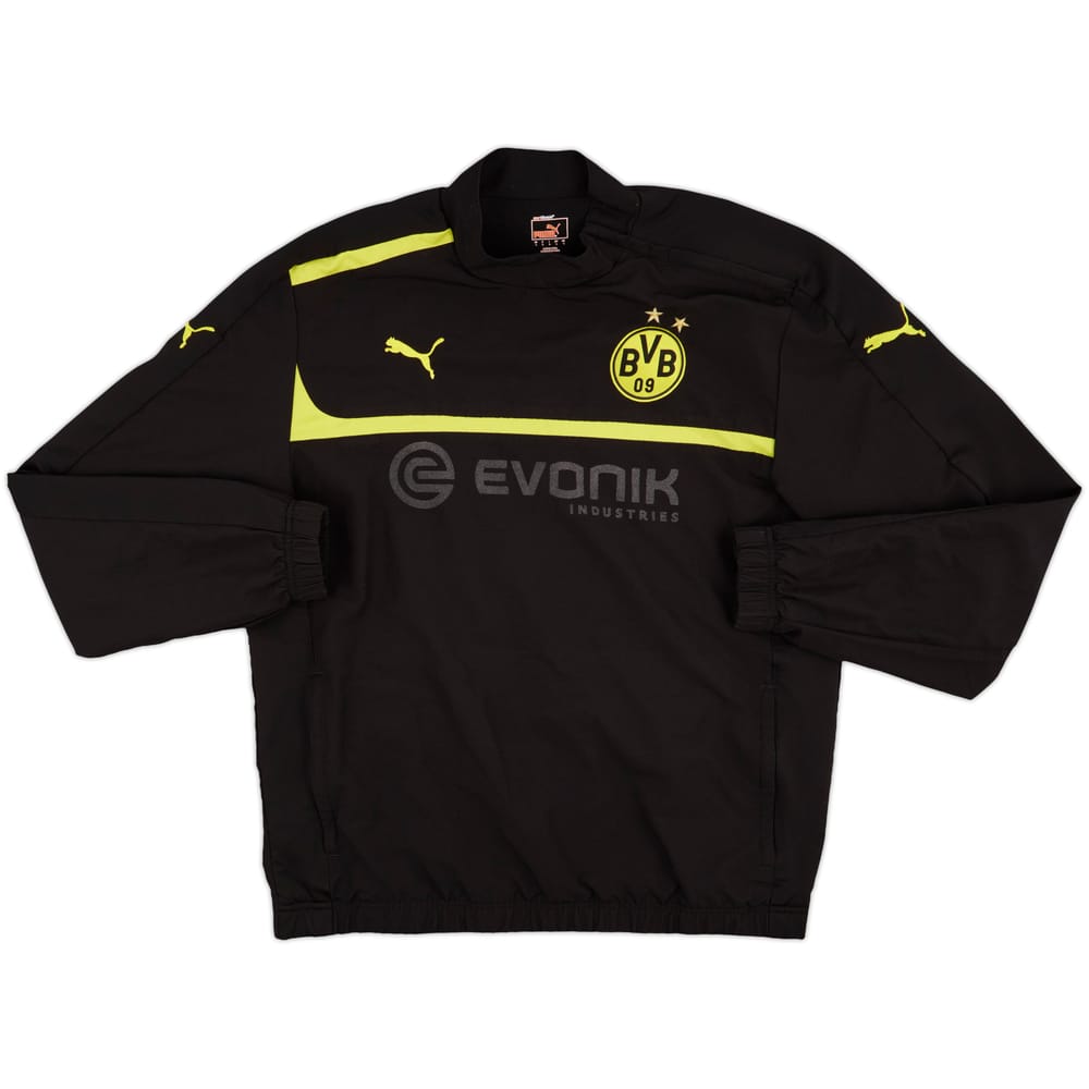 2012-13 Borussia Dortmund Puma 1/4 Zip Sweat Top - 4/10 - (L)