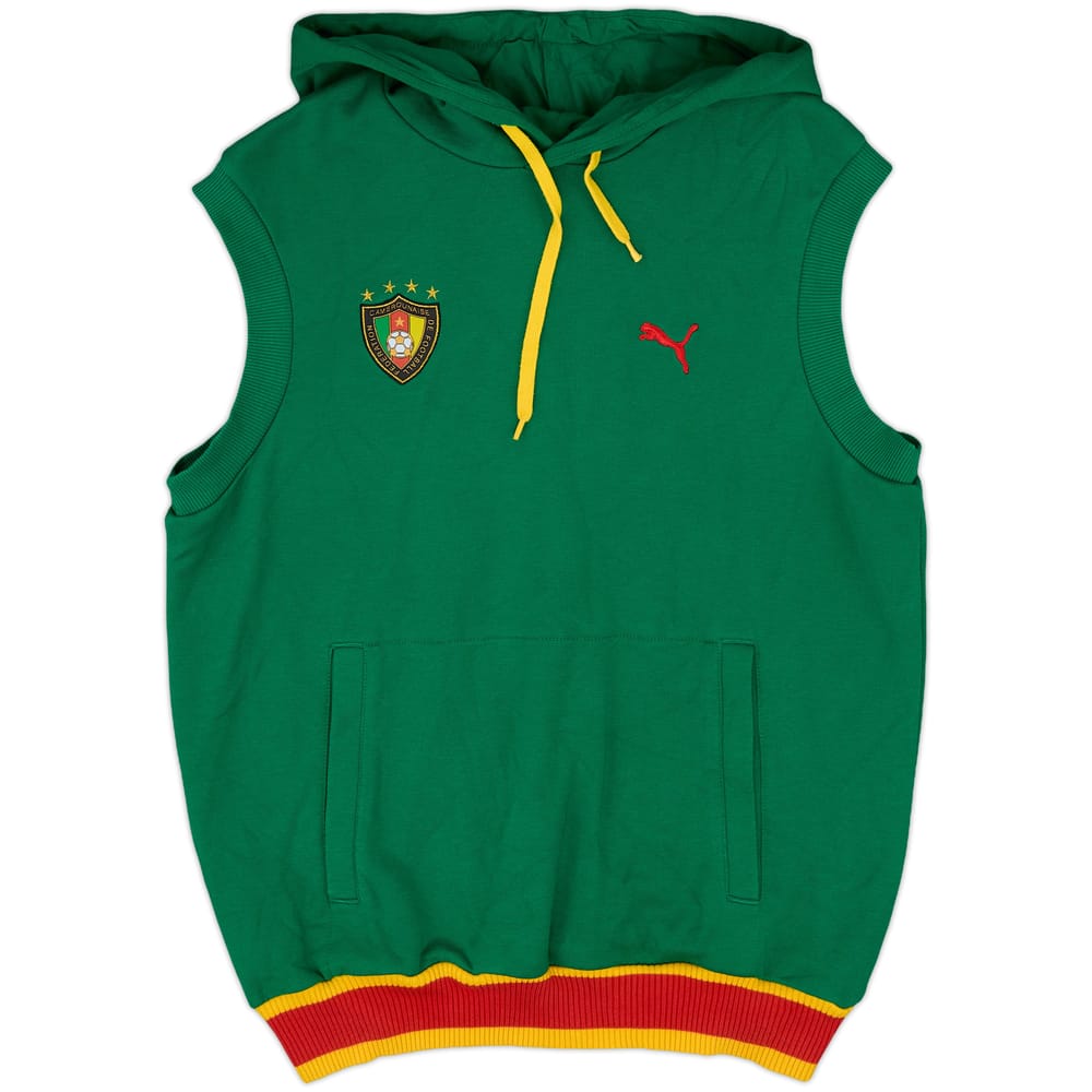2010-12 Cameroon Puma Hooded Vest - 8/10 - (M)