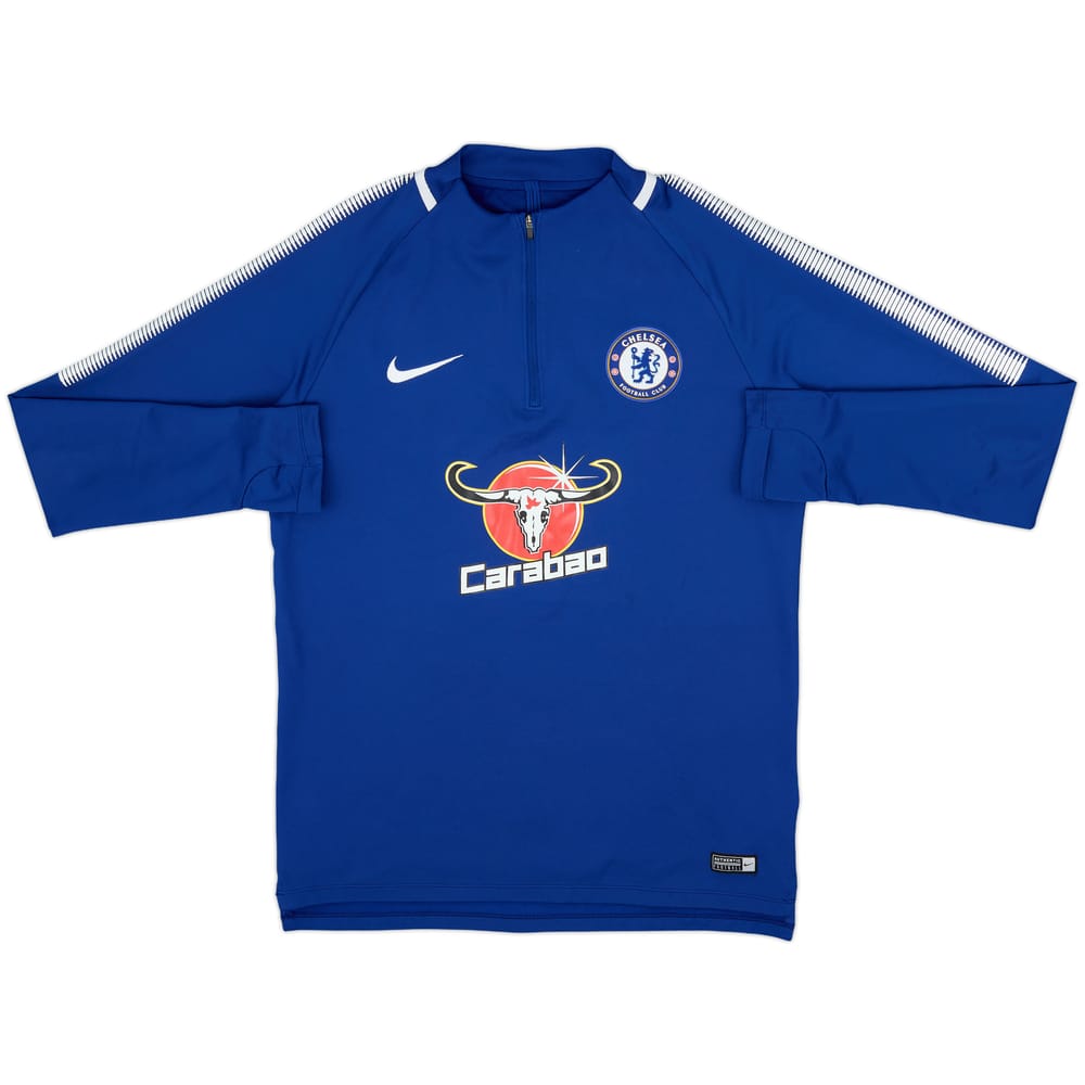 2017-18 Chelsea Nike 1/4 Zip Drill Top - 10/10 - (M)