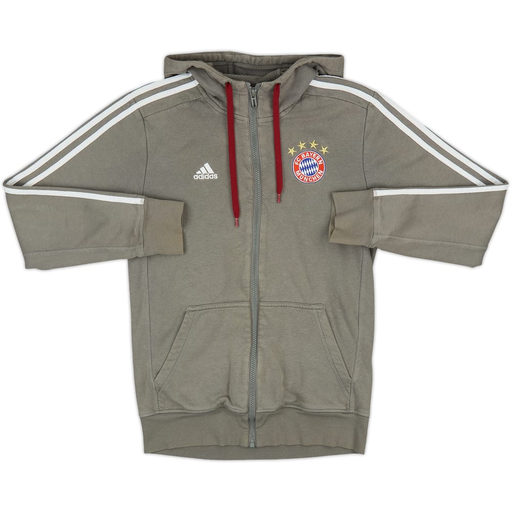 2015-16 Bayern Munich adidas Hooded Track Jacket - 7/10 - (XS)
