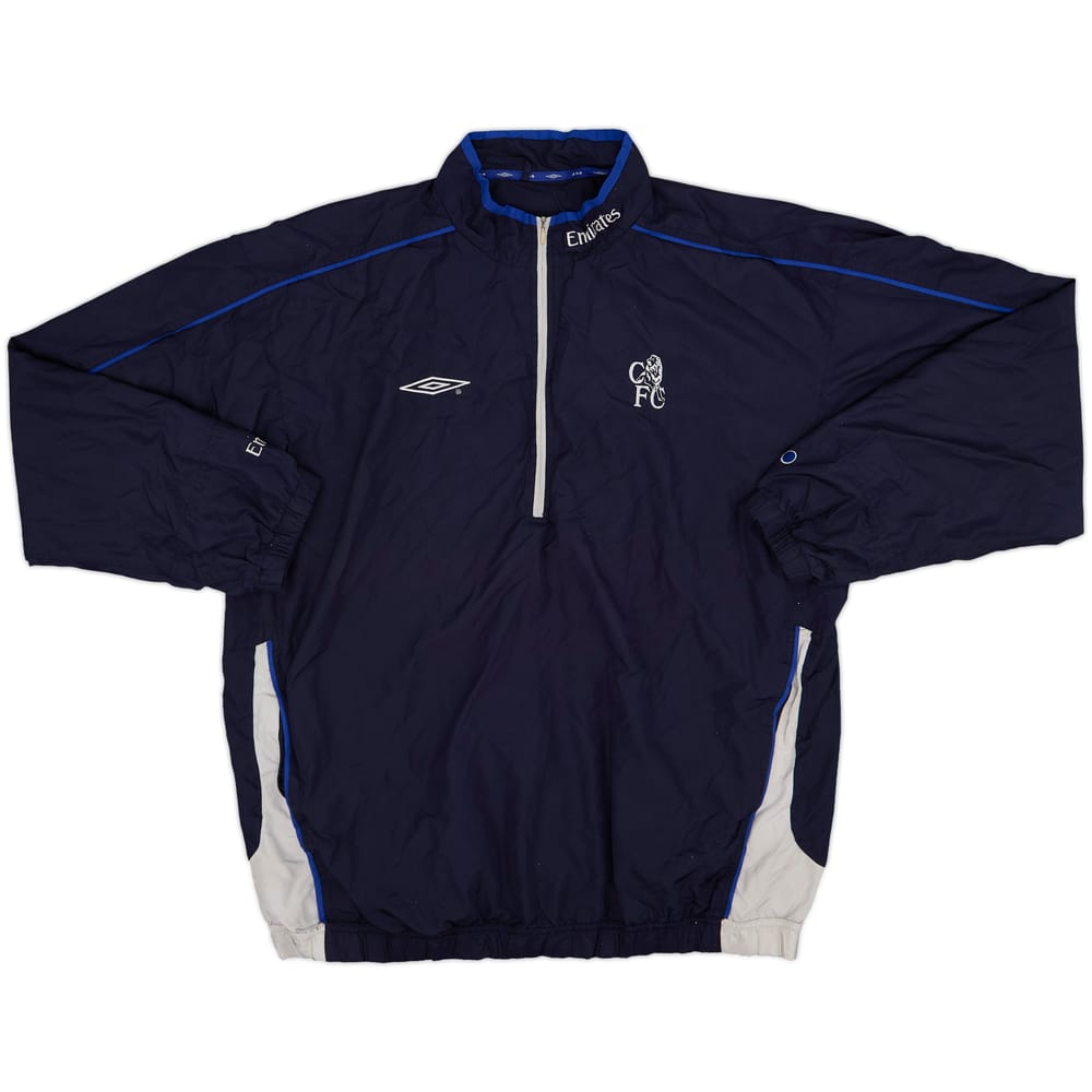 2002-03 Chelsea Umbro 1/2 Zip Track Jacket - 7/10 - (L)