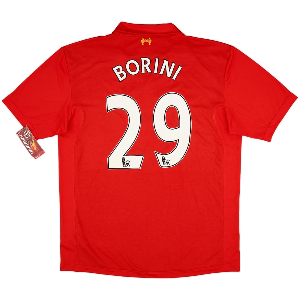 2012-13 Liverpool Home Shirt Borini #29 (XXL)