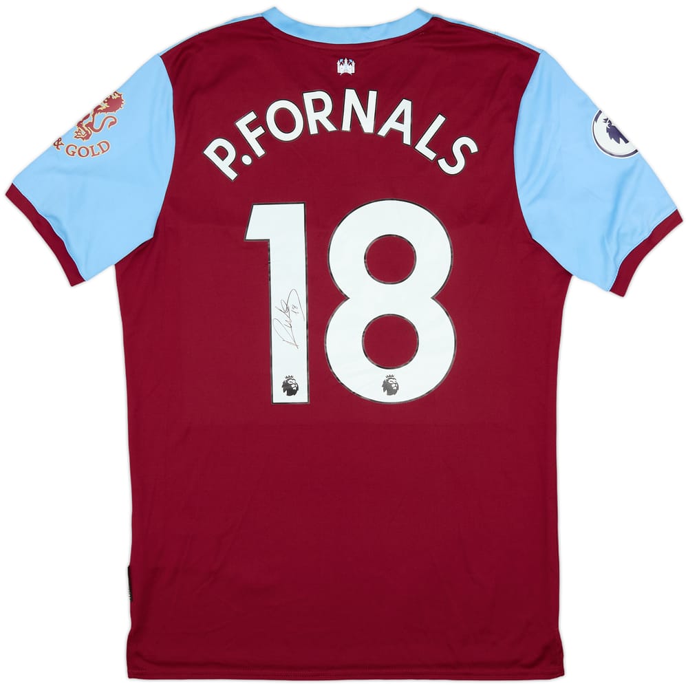 2019-20 West Ham Signed Home Shirt P. Fornals #18 (M)