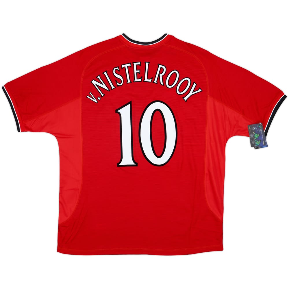 2000-02 Manchester United Home Shirt V.Nistelrooy #10 (XXL)