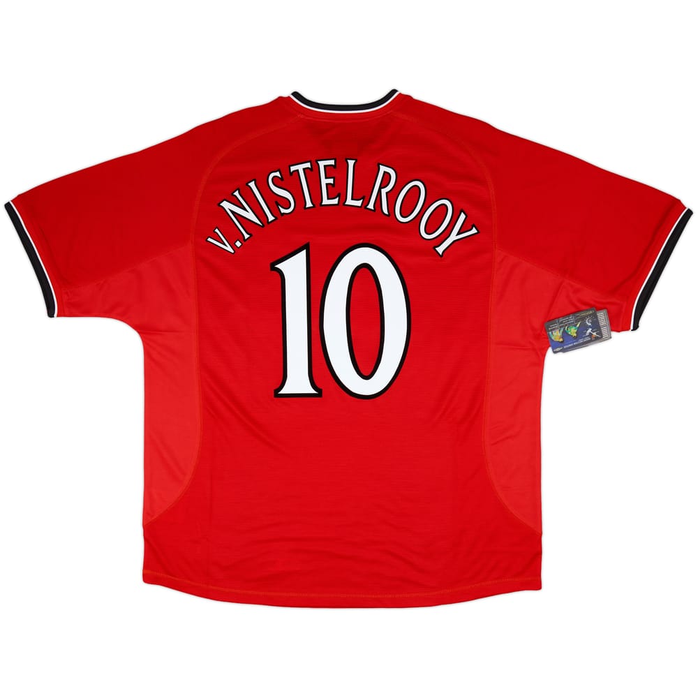2000-02 Manchester United Home Shirt V.Nistelrooy #10 (XXL)
