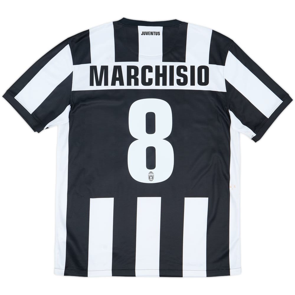 2013-14 Juventus Home Shirt Marchisio #8 (L)