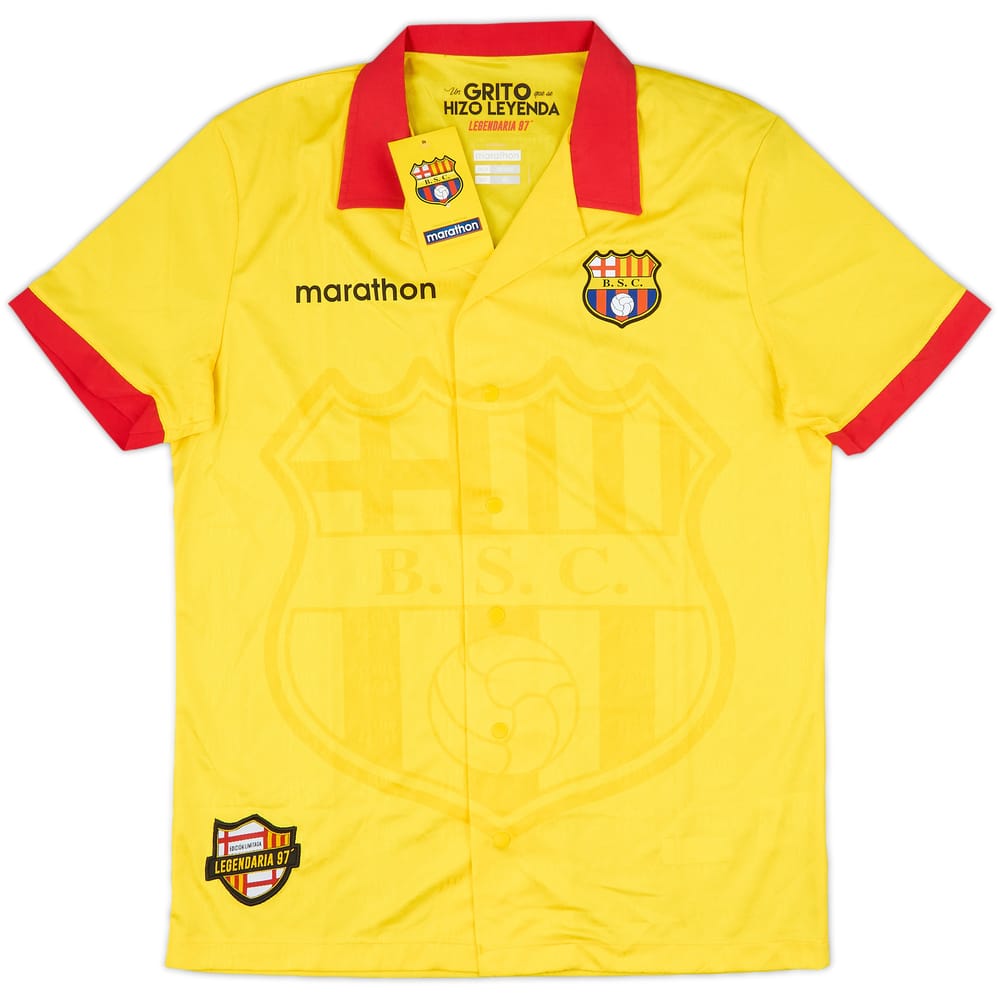 2017-18 Barcelona SC Legendaria 97 Retro Home Shirt (M)