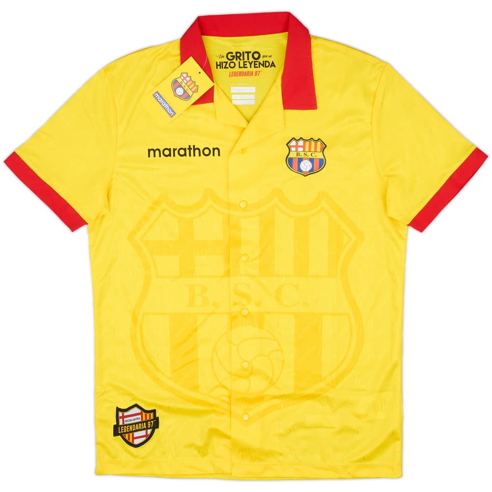 2017-18 Barcelona SC Legendaria 97 Retro Home Shirt (S)