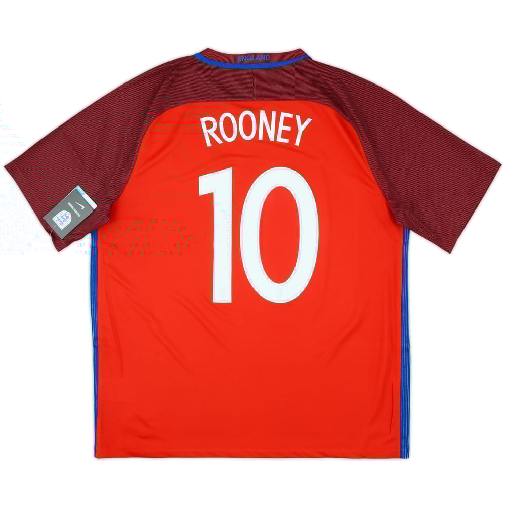 2016-17 England Away Shirt Rooney #10 (XL)