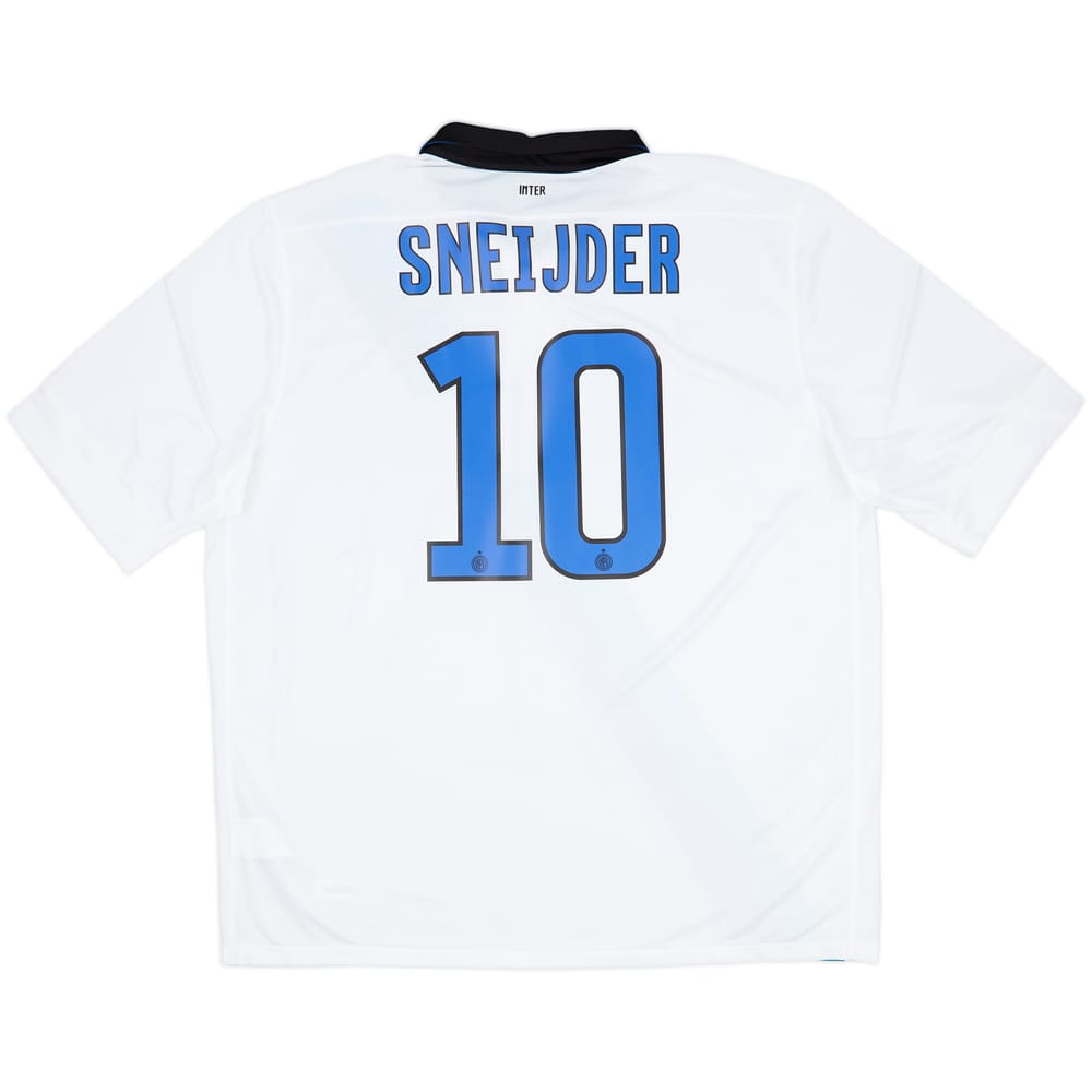2011-12 Inter Milan Away Shirt Sneidjer #10 (XXL)