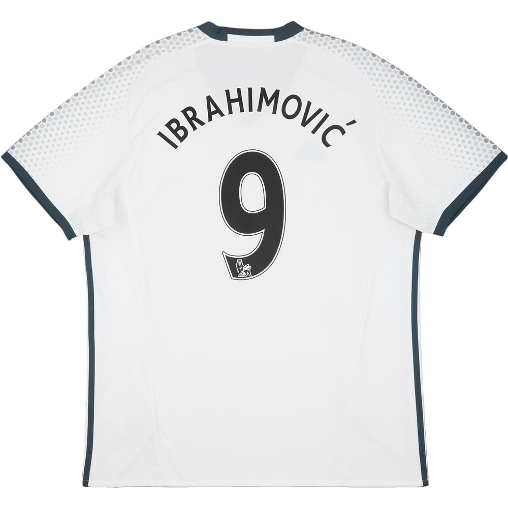 2016-17 Manchester United Third Shirt Ibrahimovic #9 - 8/10 - (S)