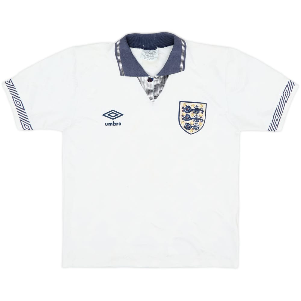 Camiseta de local de Inglaterra 1990-92 - 5/10 - (M.Niños)