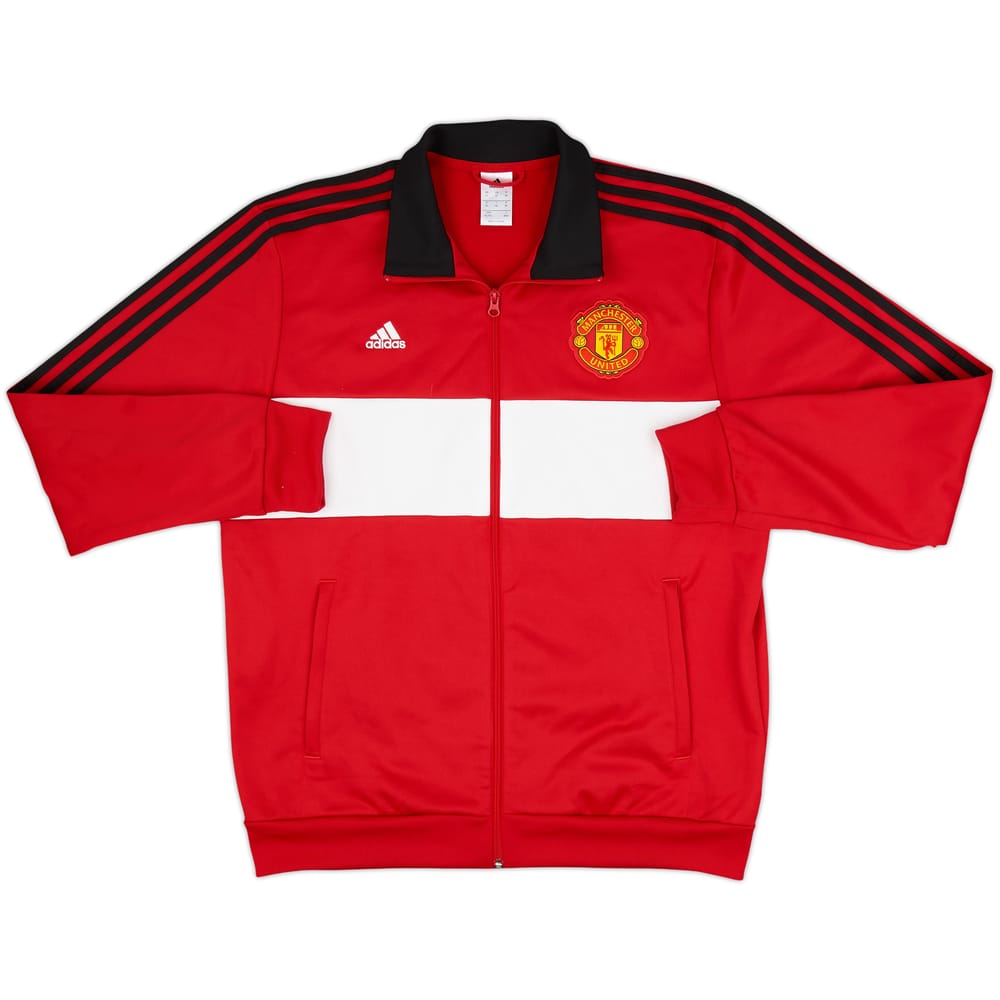 2017-18 Manchester United adidas Track Jacket - 9/10 - (XL)