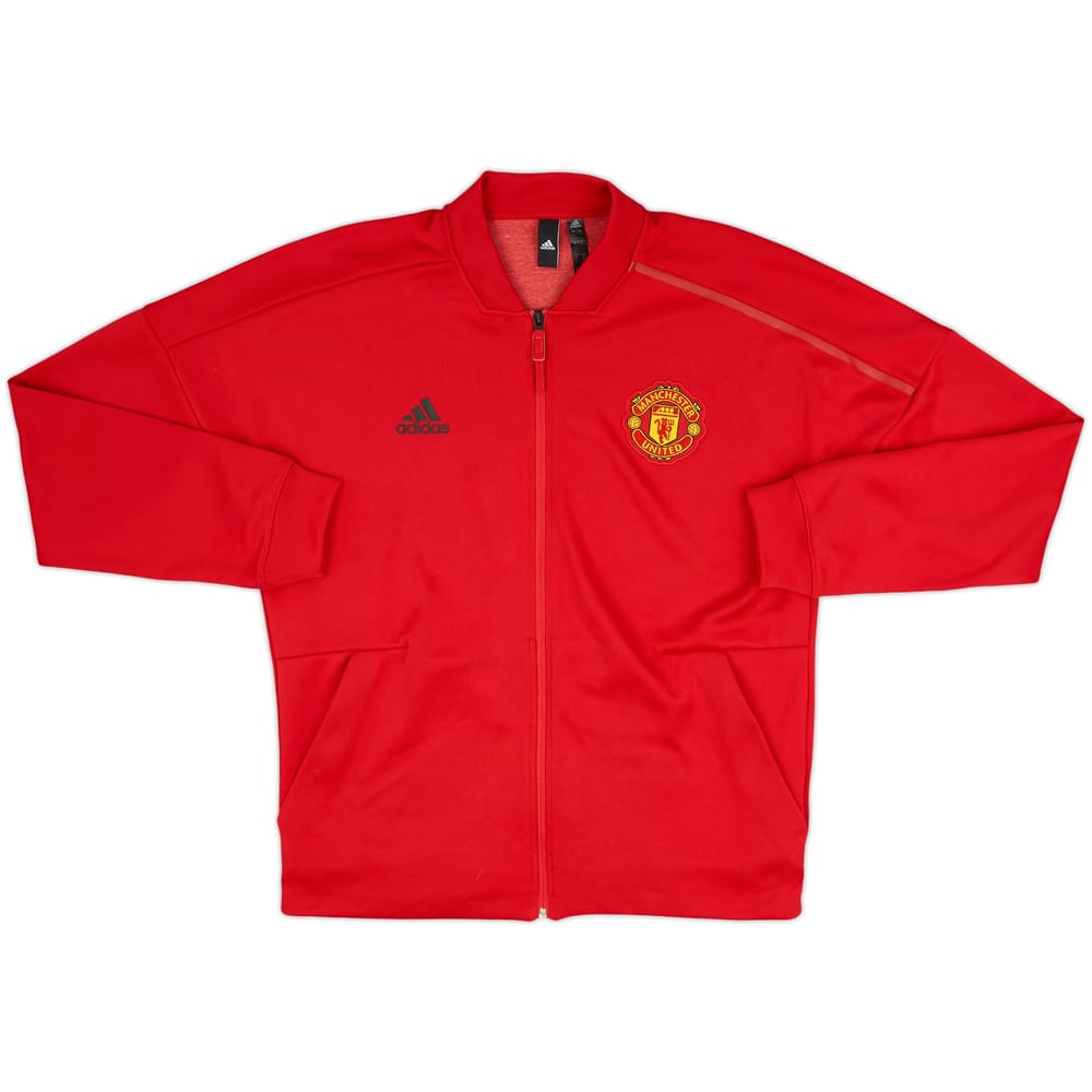 2018-19 Manchester United adidas Track Jacket - 9/10 - (L)