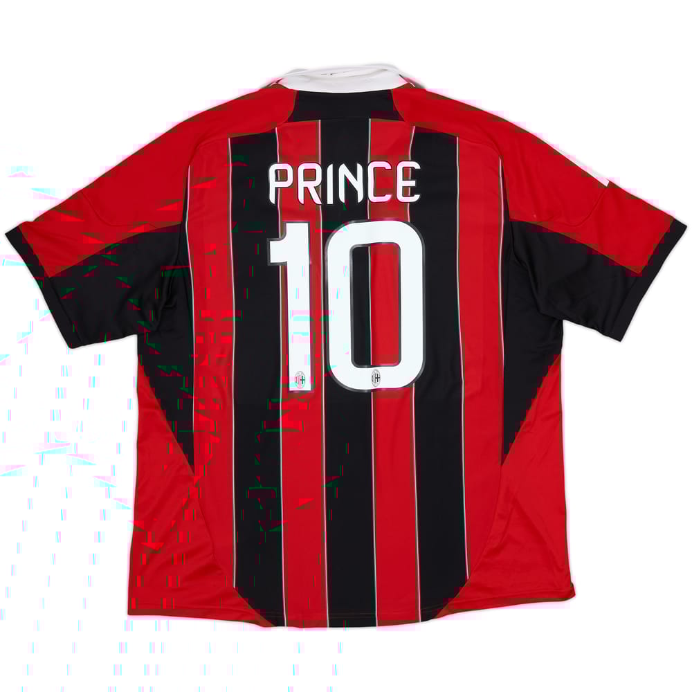2012-13 AC Milan Home Shirt Prince #10 - 10/10 - (XXL)