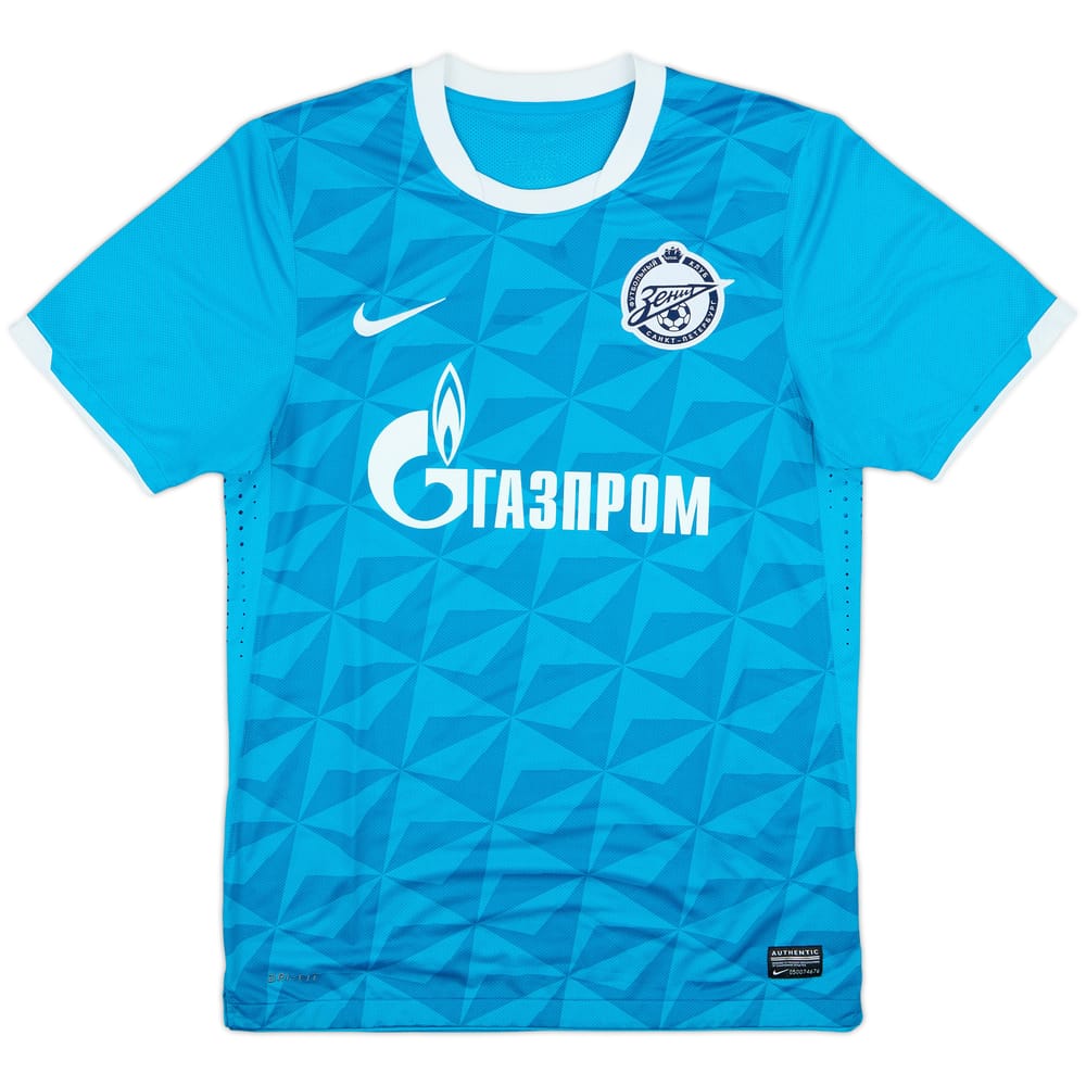 2011-12 Zenit St. Petersburg Player Issue Home Shirt - 7/10 - (M)