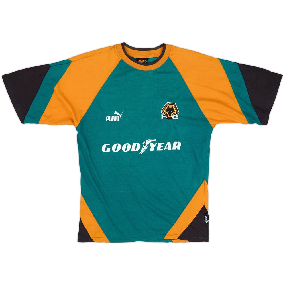 1996-97 Wolves Puma Cotton Tee - 8/10 - (S)