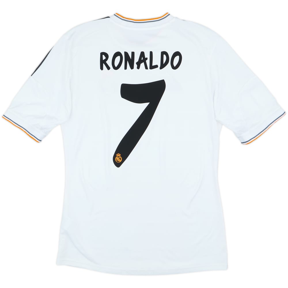 2013-14 Real Madrid Home Shirt Ronaldo #7 - 6/10 - (S)