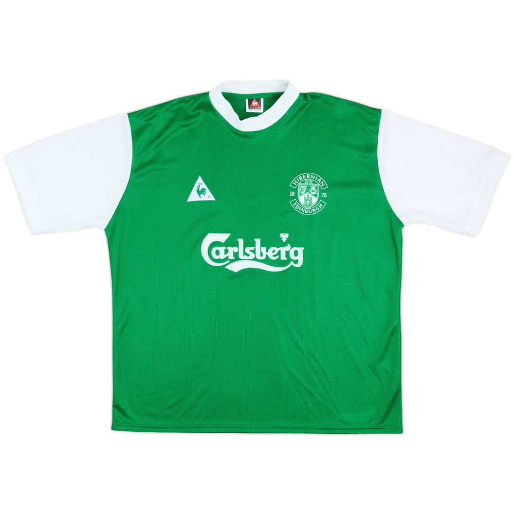 2000-01 Hibernian Home Shirt - 10/10 - (XL)