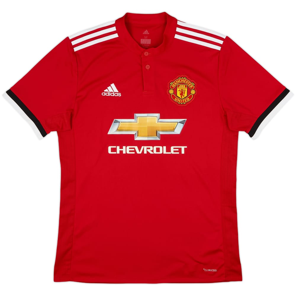 2017-18 Manchester United Home Shirt - 4/10 - (M)