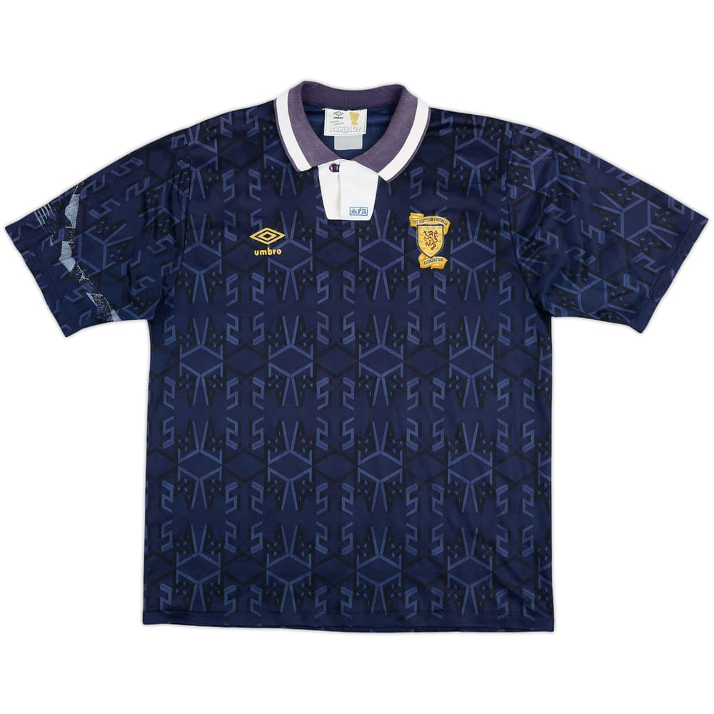 1991-94 Scotland Home Shirt - 6/10 - (M)