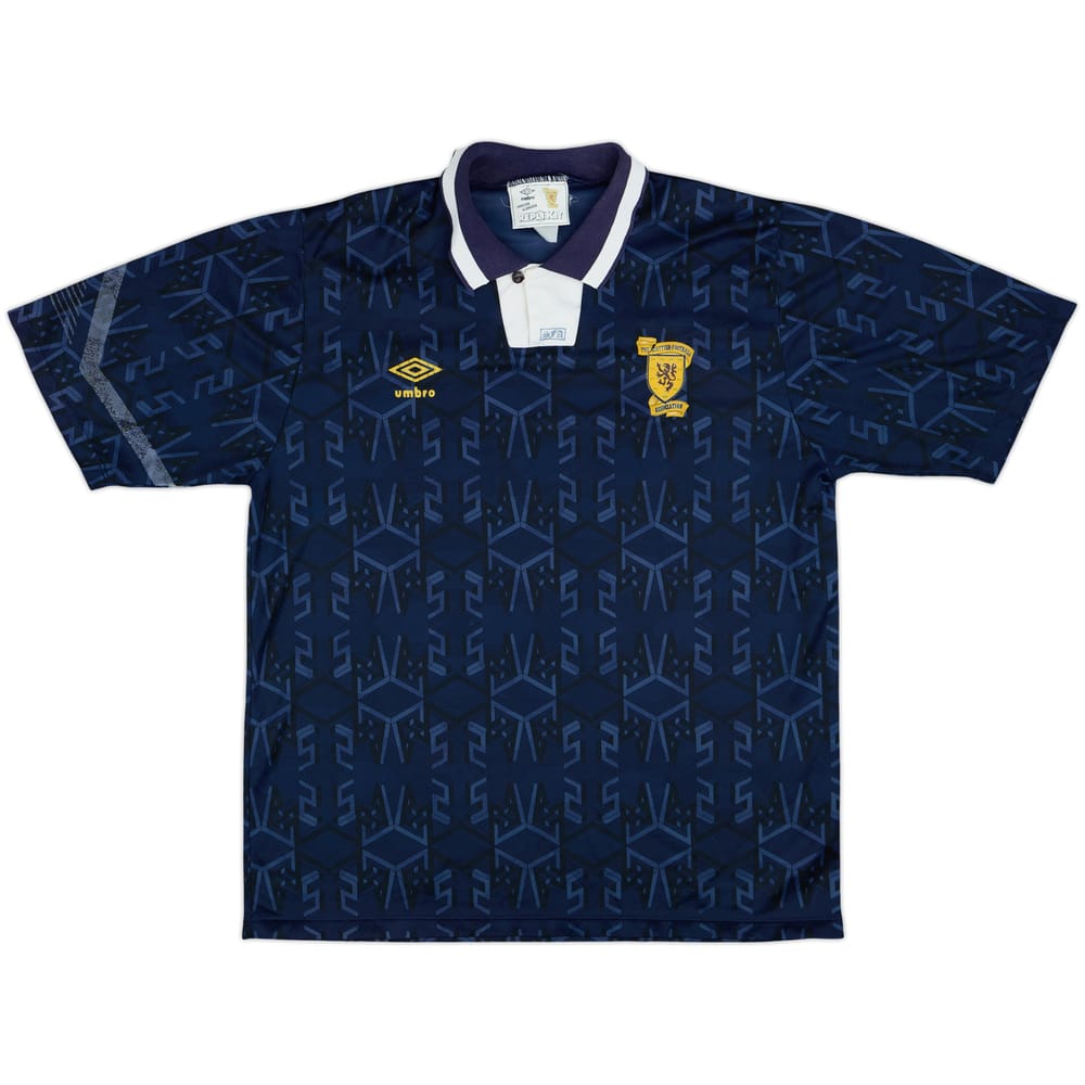 1991-94 Scotland Home Shirt - 5/10 - (L)