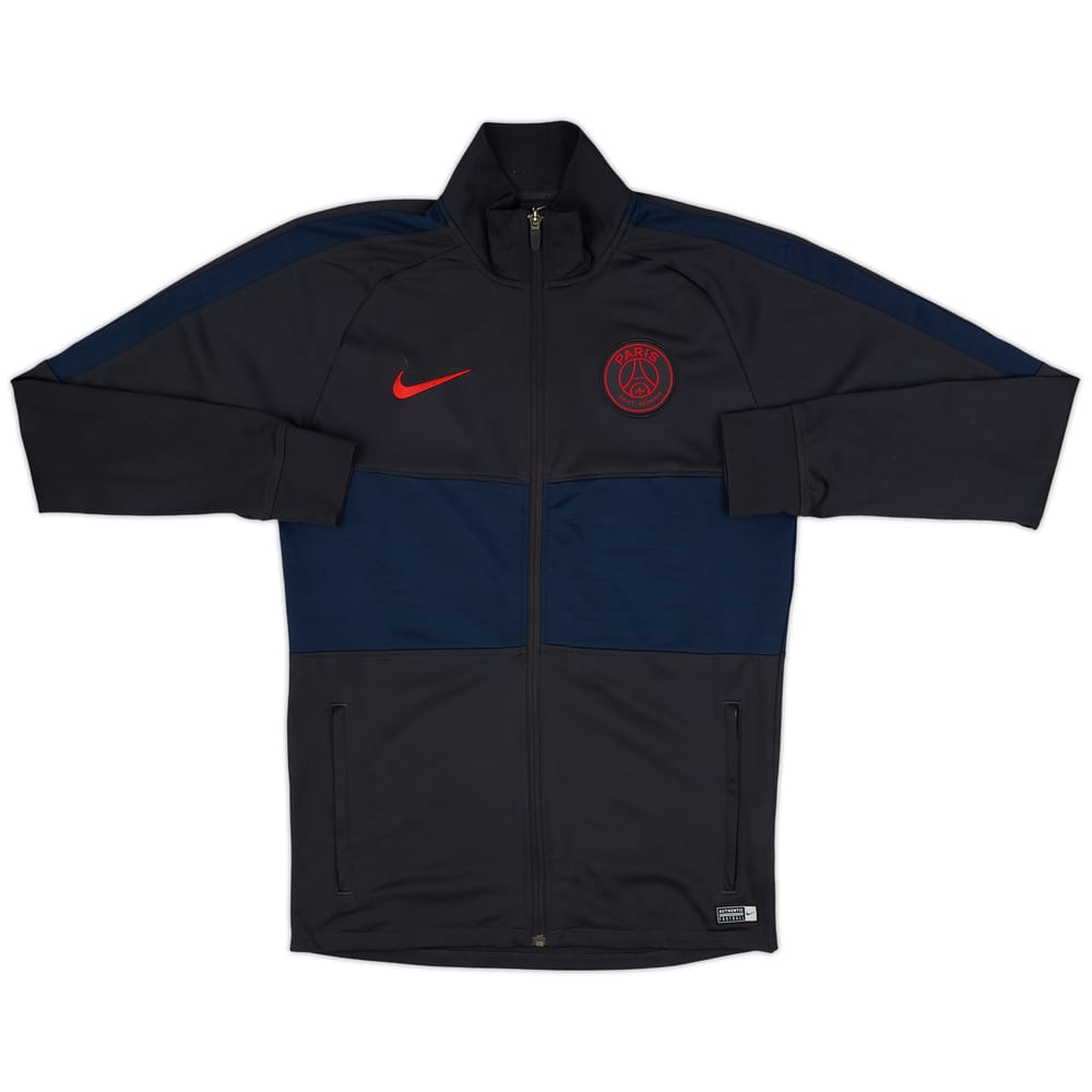 2019-20 Paris Saint-Germain Nike Hooded Track Jacket - 9/10 - (S)
